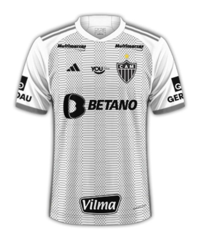 Atlético Mineiro 24/25 II de Visitante - Todos los Patrocinios - Versión Aficionado