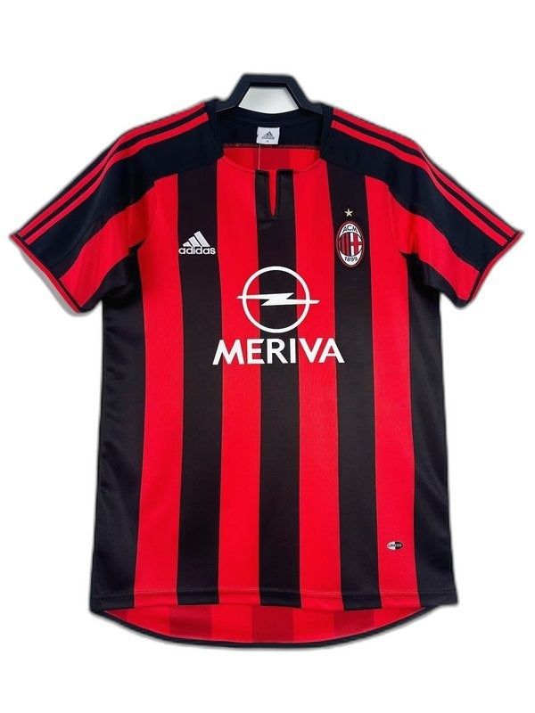 Camiseta AC Milan 03/04 I de Local - Versión Retro