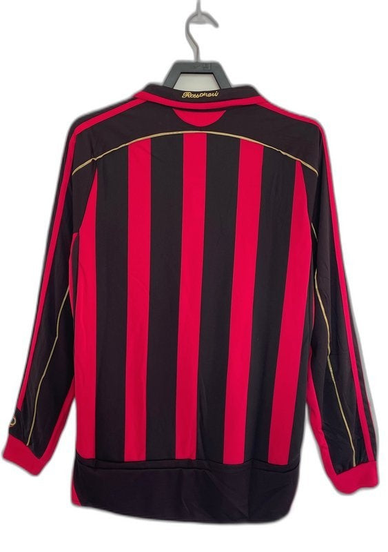 Camiseta AC Milan 06/07 I de Local - Manga Larga Versión Retro