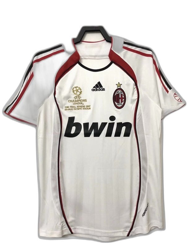 Camiseta AC Milan 06/07 II de Visitante - Versión Retro