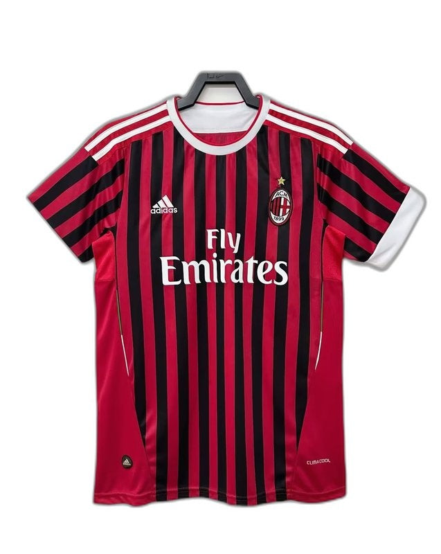 Camiseta AC Milan 11/12 I de Local - Versión Retro