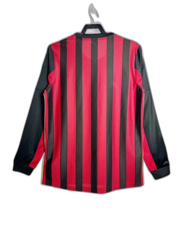 Camiseta AC Milan 13/14 I de Local - Manga Larga Versión Retro