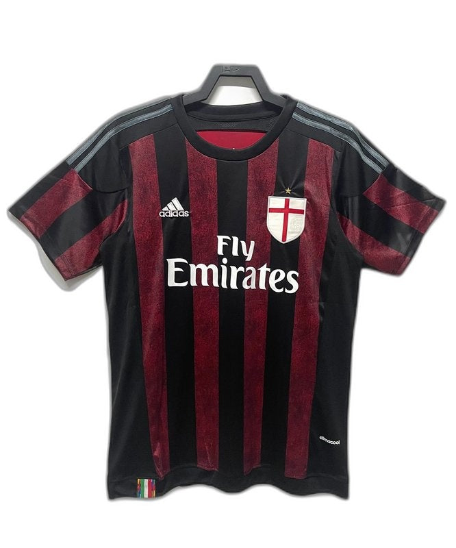 Camiseta AC Milan 15/16 I de Local - Versión Retro