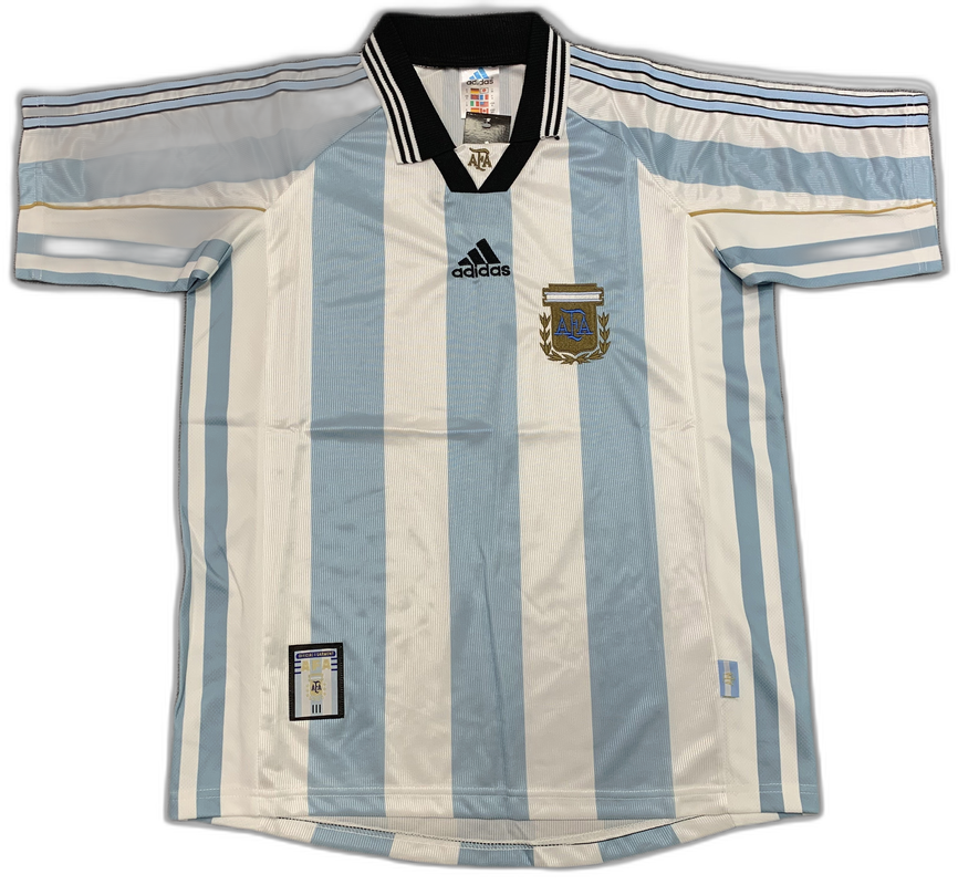 Camiseta Argentina 1998 I de Local - Versión Retro