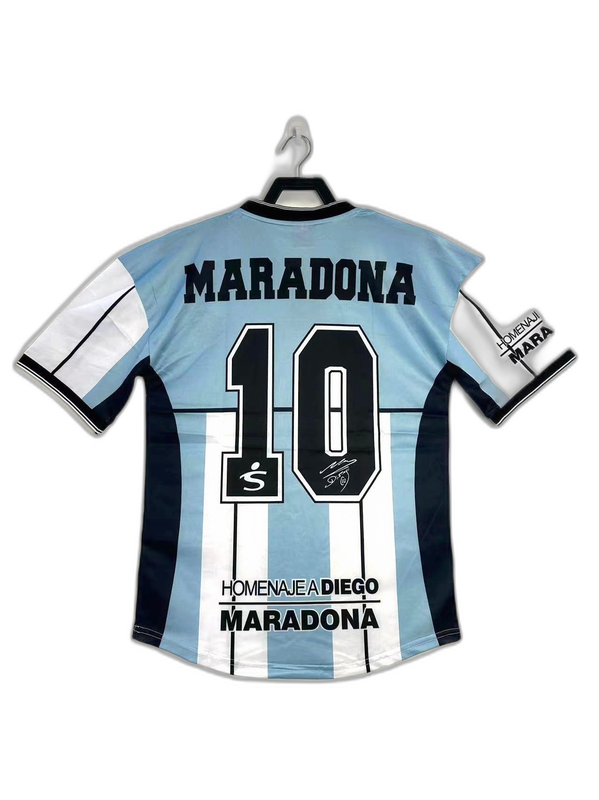 Camiseta Argentina 2001 Maradona Edición Conmemorativa - Versión Retro