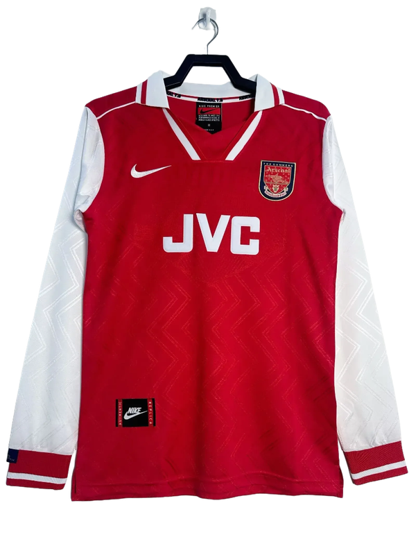Camiseta Arsenal 96/97 I de Local - Manga Larga Versión Retro