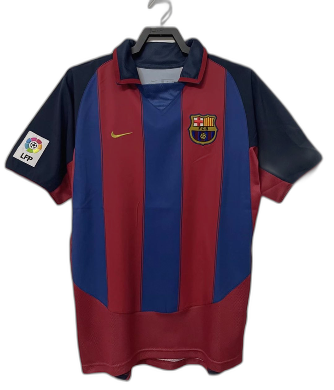 Camiseta Barcelona 03/04 I de Local - Versión Retro
