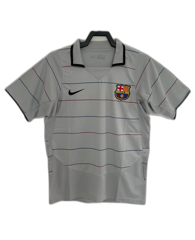 Camiseta Barcelona 03/04 II de Visitante - Versión Retro