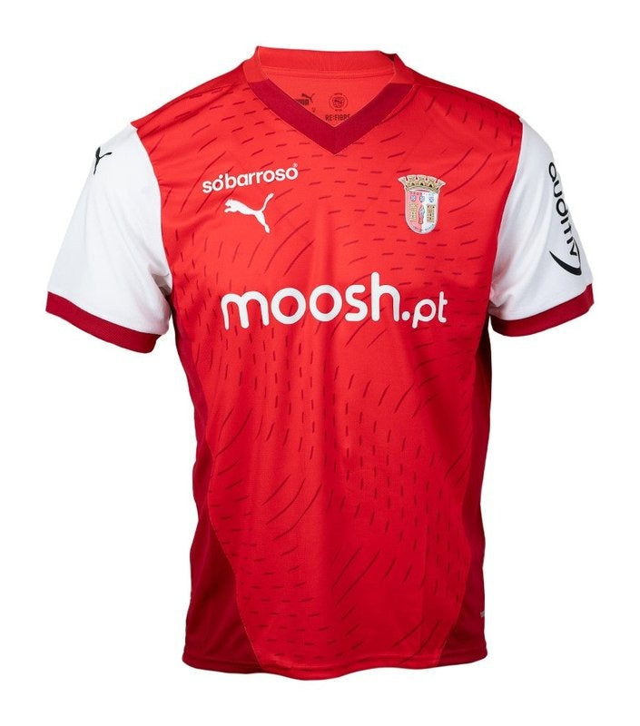 Camiseta Braga 24/25 I de Local - Versión Aficionado