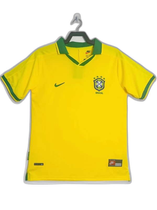 Camiseta Brasil 1997 I de Local - Versión Retro