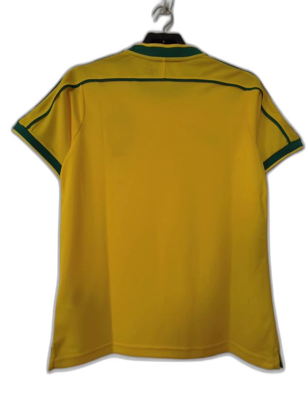 Camiseta Brasil 1998 I de Local - Versión Retro