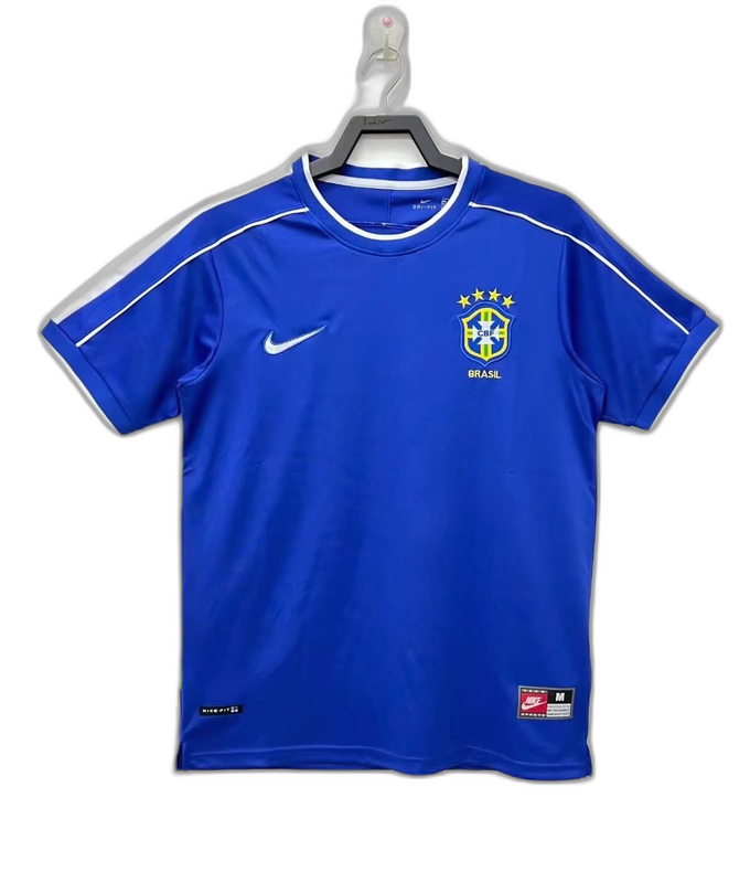 Camiseta Brasil 1998 II de Visitante - Versión Retro