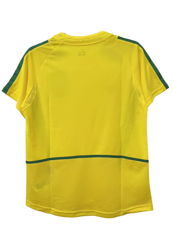 Camiseta Brasil 2002 I de Local - Versión Retro