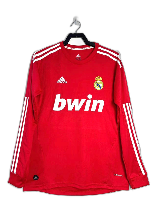 Camiseta Real Madrid 11/12 II de Visitante - Manga Larga Versión Retro