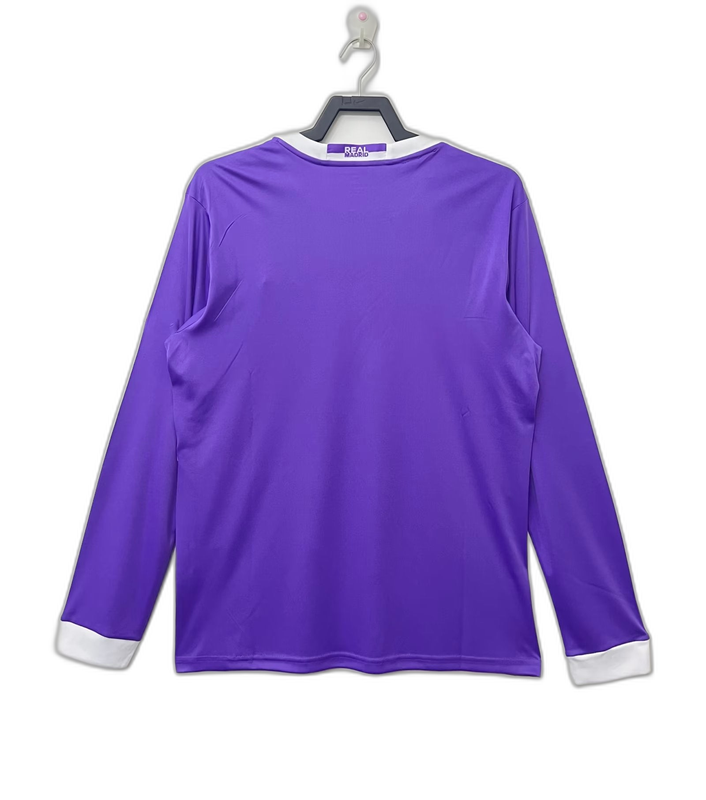 Camiseta Real Madrid 16/17 II de Visitante - Manga Larga Versión Retro